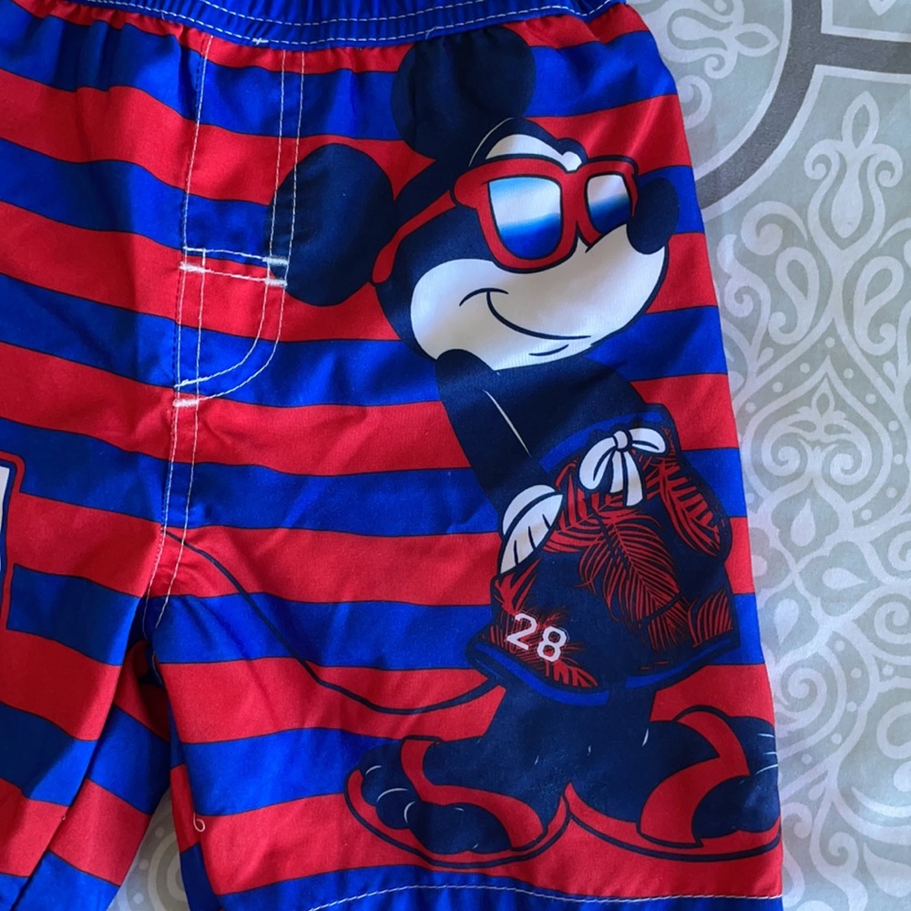 😎 Mickey Mouse Swim Trunks 😎 - Picture 2 of 5